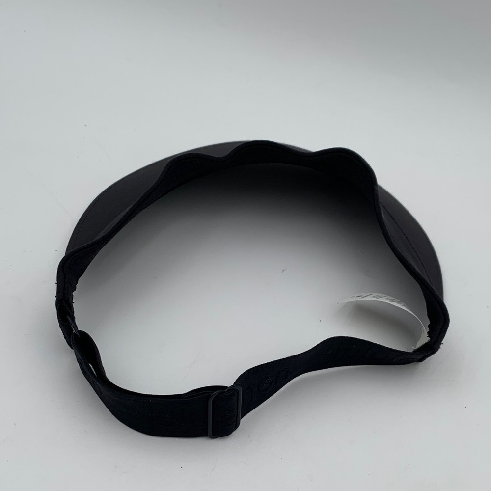 Lululemon Black Visor Cap Os - image 3